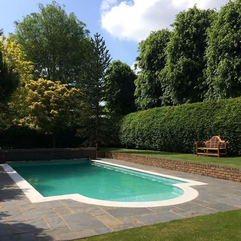 Swimming pool - outdoor at Beautiful Ware Tudor house, M289 (photo 31)
