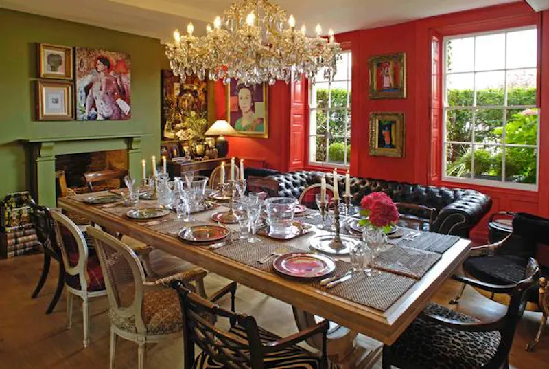 Dining room at Film location R791 in Gloucestershire (photo 4)