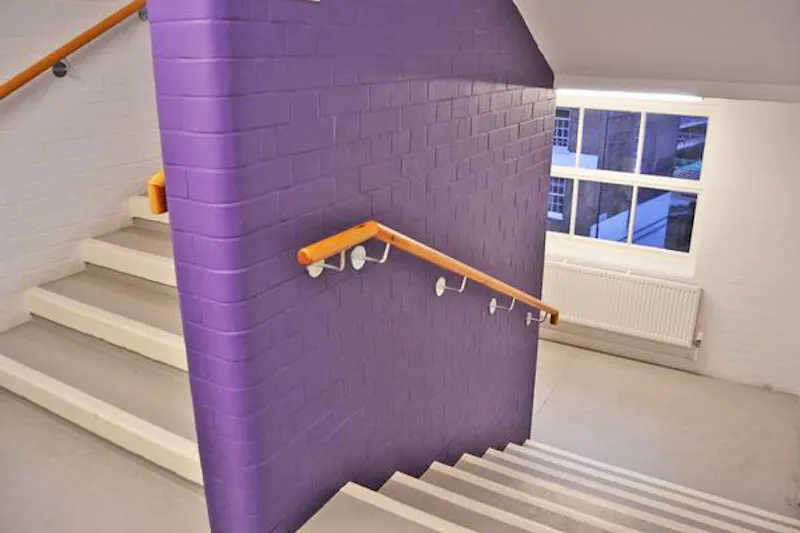 Staircase at Colourful Angel school/studio, Q95 (photo 27)
