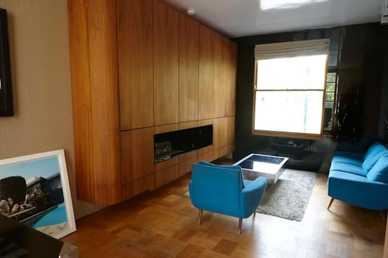 Living Room at Cool, retro Bow house, B1659 (photo 6)