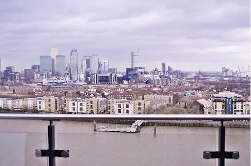 Views - city at Deptford flat with Thames views, F1078 (photo 12)