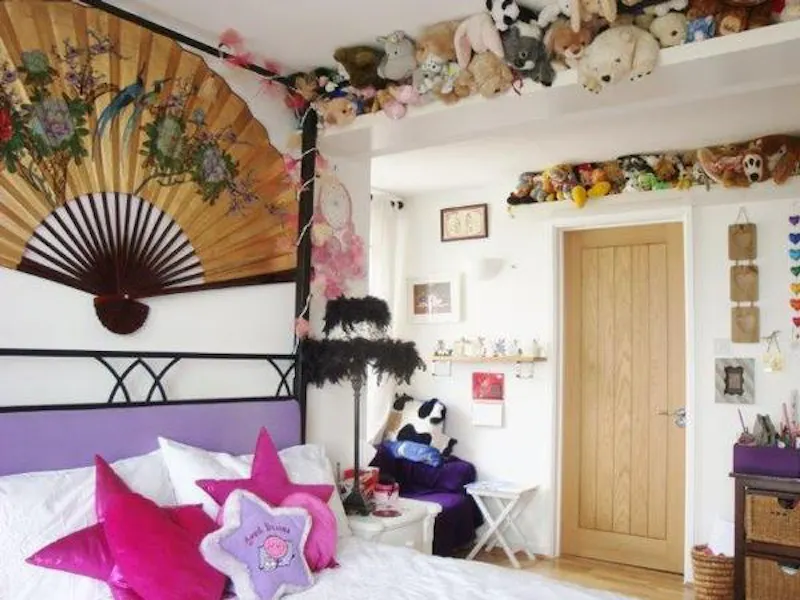Bedroom - child's at Hillside modern home near Bristol, K400 (photo 18)