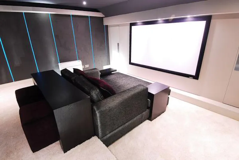 Home cinema at Luxurious Leeds house, D2209 (photo 39)