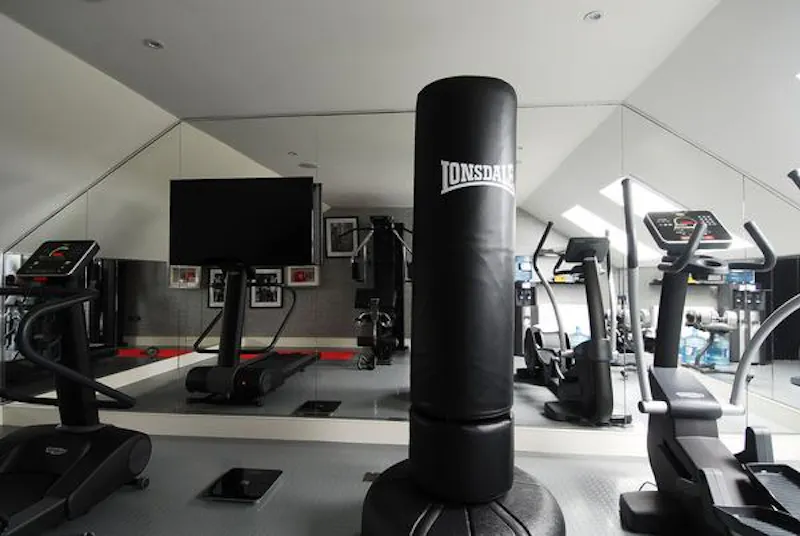 Gym at Luxurious Leeds house, D2209 (photo 40)