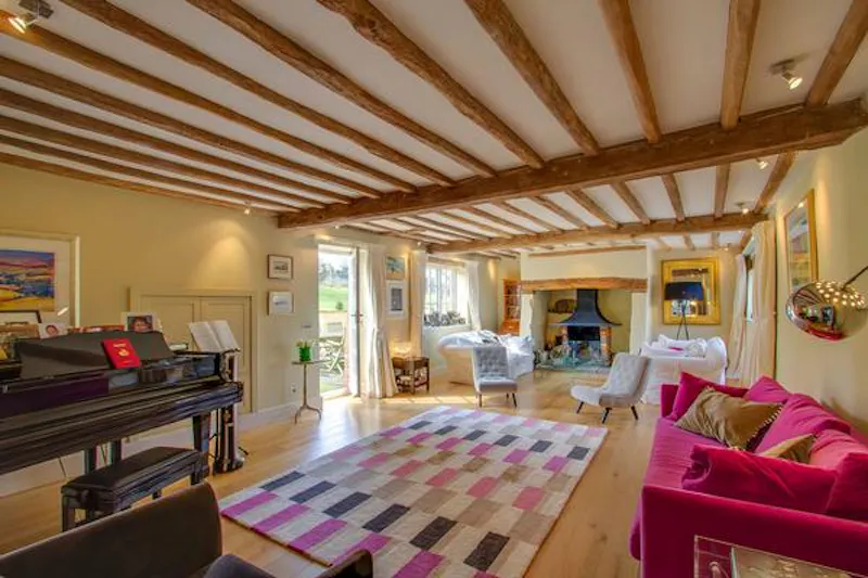 Living Room at Pretty Guildford Georgian house, A1376 (photo 32)