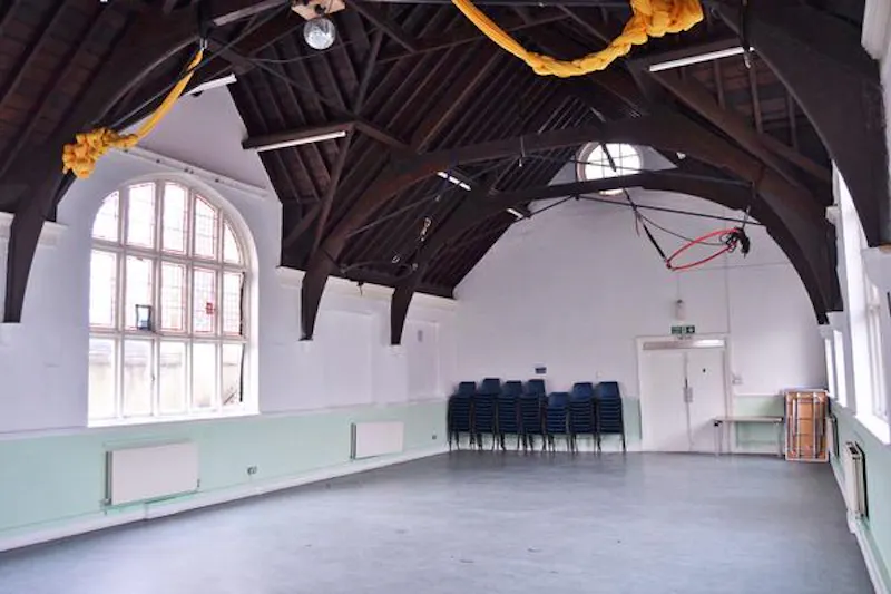 Ballroom at Victorian hall in Brixton, N394 (photo 2)