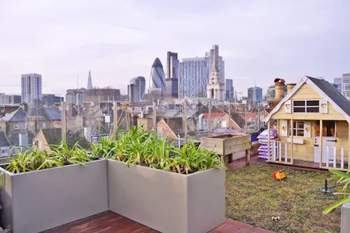 Spitalfields roof terrace, Q102
