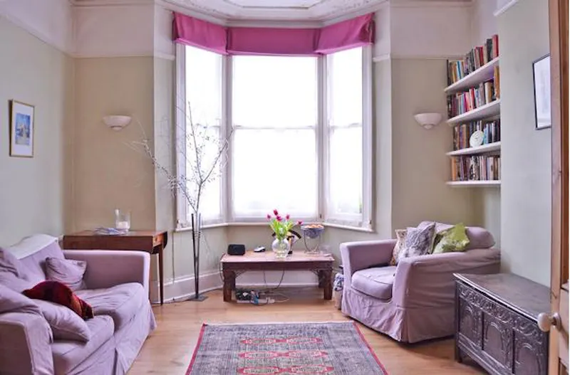 Drawing room at Brixton terraced house, B1666 (photo 7)