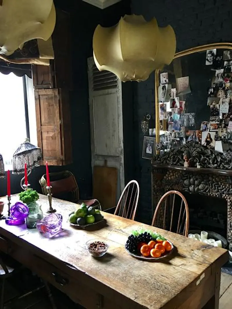 Dining room at Bohemian Maida Vale apartment, F1074 (photo 43)
