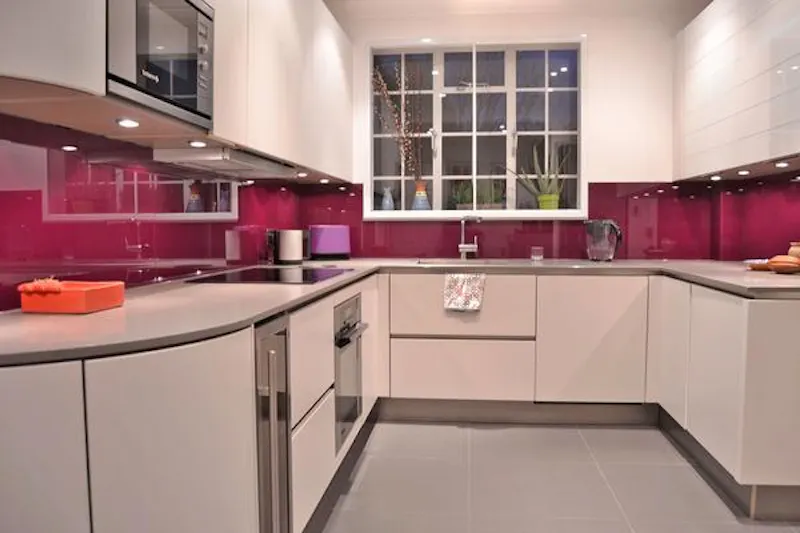 Kitchen at Smart St John's Wood apartment, F1075 (photo 9)