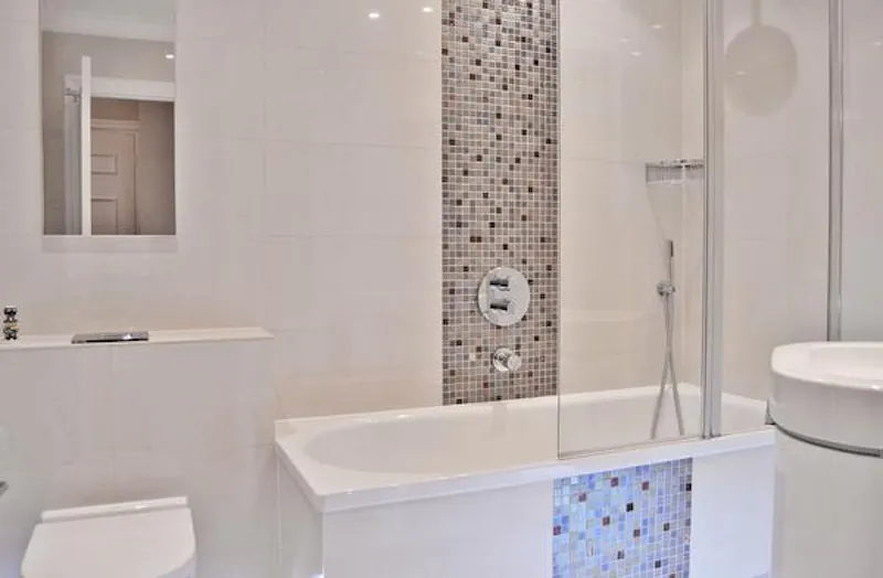 Bath at Smart St John's Wood apartment, F1075 (photo 17)