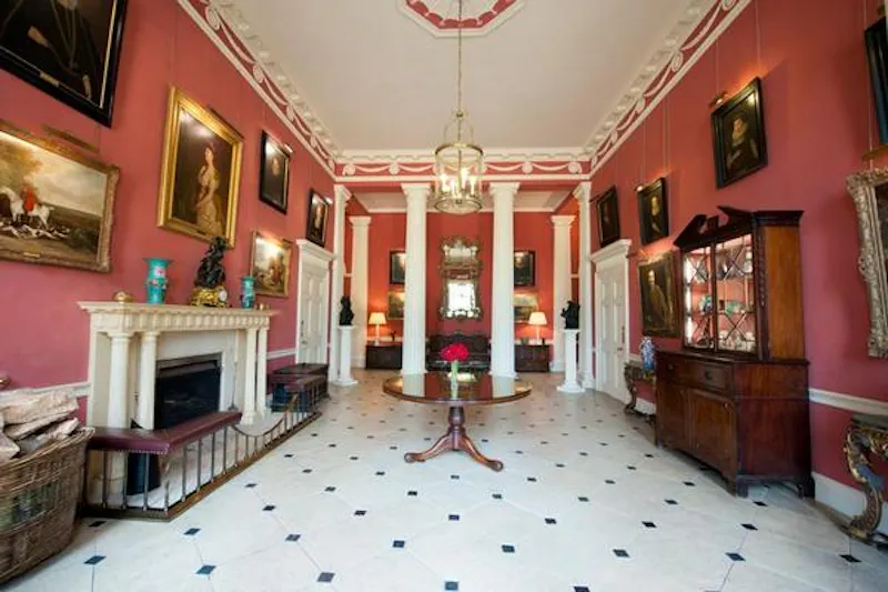 Entrance hall at Chateau style house Northampton, A1379 (photo 2)
