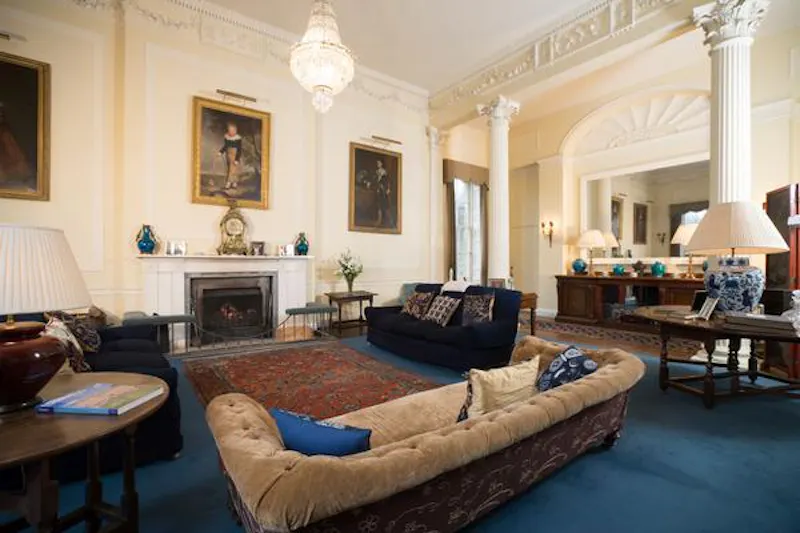 Fireplace at Chateau style house Northampton, A1379 (photo 3)