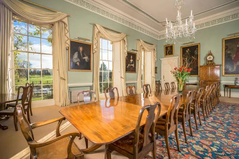 Dining room at Chateau style house Northampton, A1379 (photo 7)