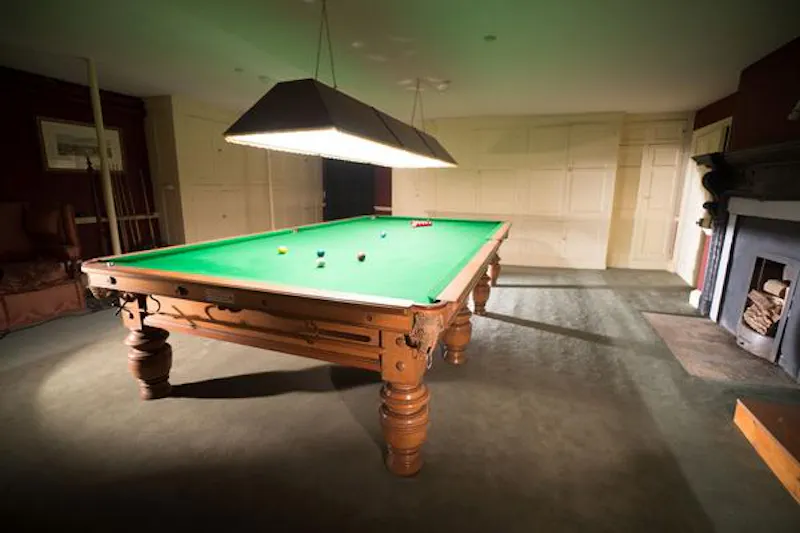Games room at Chateau style house Northampton, A1379 (photo 12)
