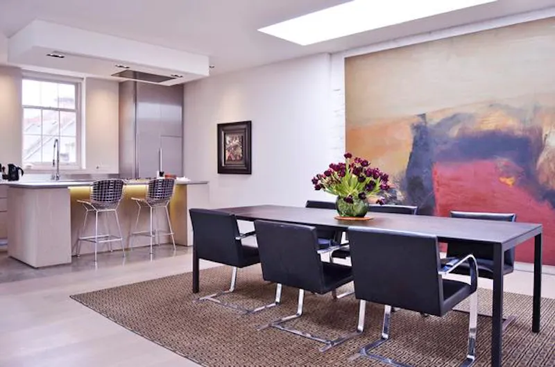 Kitchen at Luxury Marylebone penthouse, F1081 (photo 12)