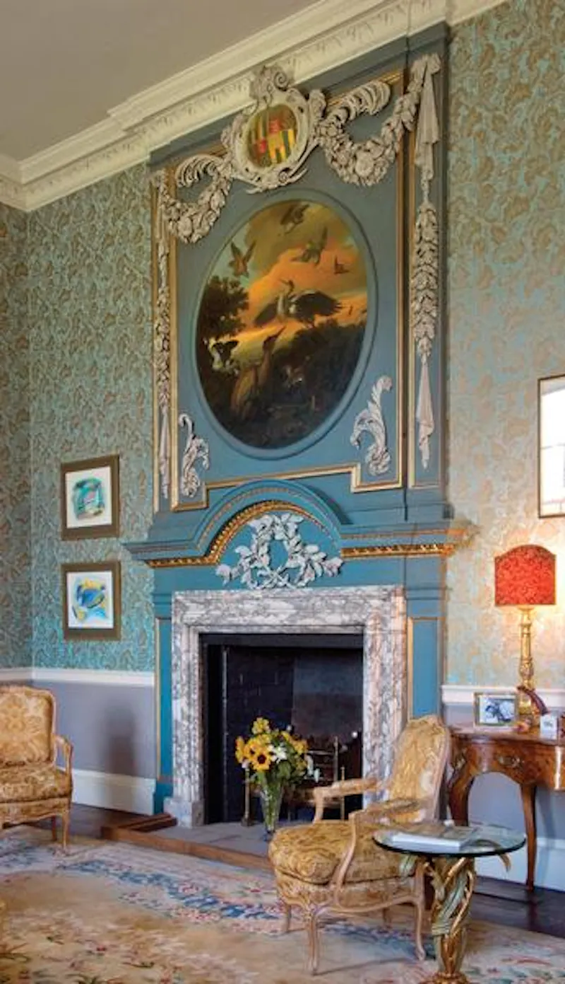 Wallpaper at Grand estate with chapel in Willington, A1381 (photo 15)