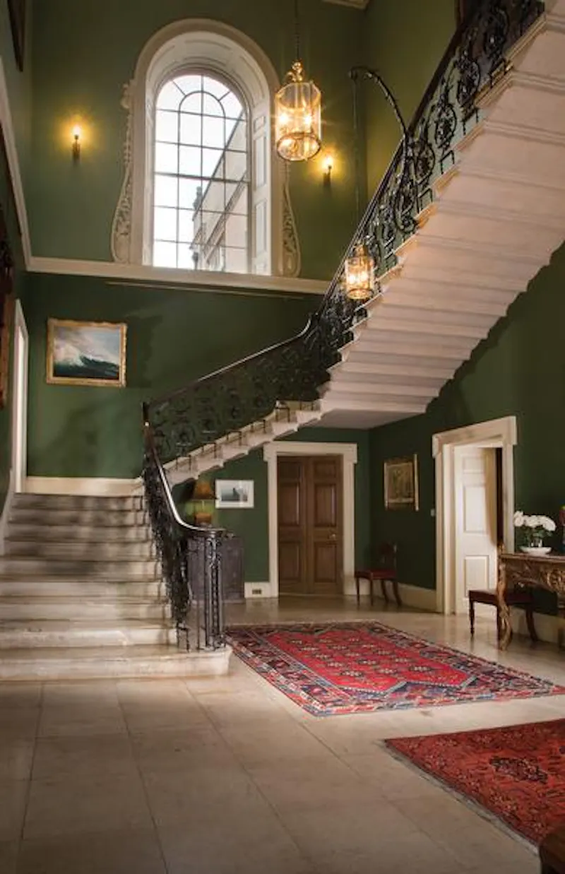 Entrance hall at Grand estate with chapel in Willington, A1381 (photo 21)