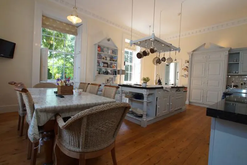 Kitchen at Luxurious Willington manor house, A1382 (photo 2)