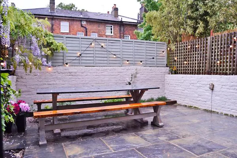Garden at Contemporary Kensal Rise house, B1680 (photo 32)