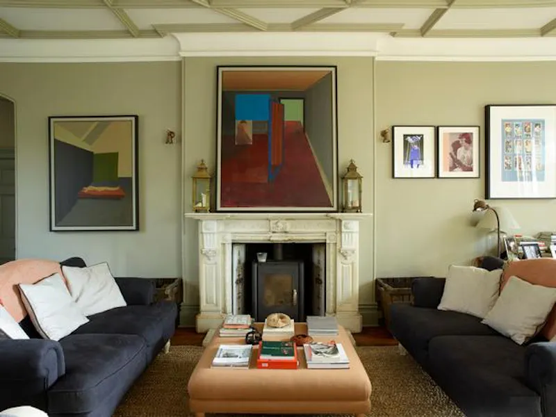 Fireplace at Paganhill Country house, B1681 (photo 10)