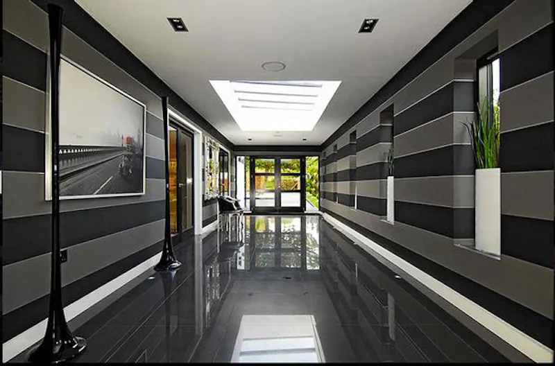 Corridor at High tech Northampton home, D2221 (photo 15)