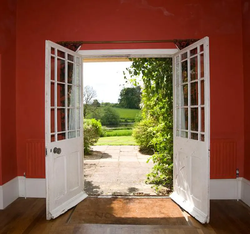 French doors at Rackenford County house, B1686 (photo 4)