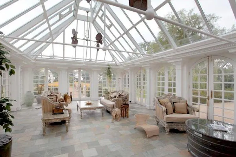Conservatory at Modern mansion near Warrington, D2223 (photo 12)