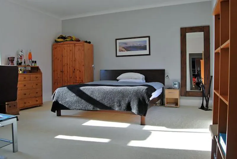 Bedroom at Castle turret house in Hailsham, Q110 (photo 39)