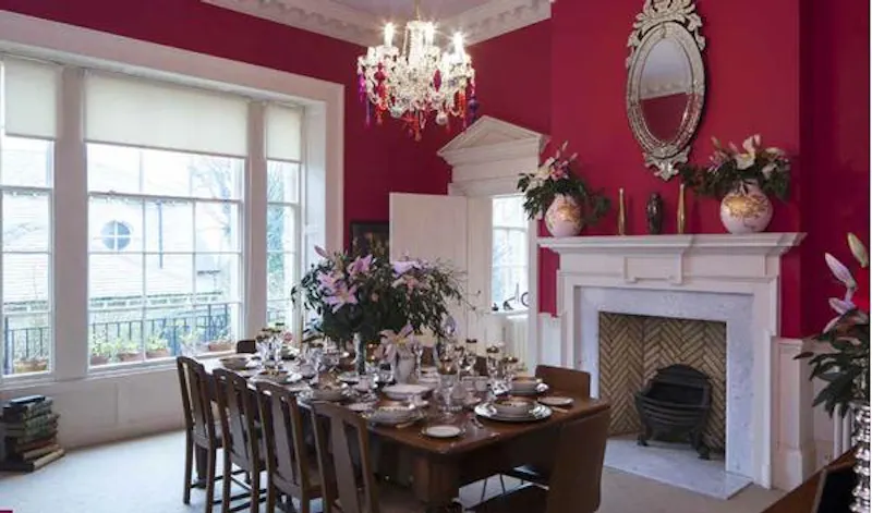 Dining room at Georgian Huddersfield house, A1386 (photo 7)