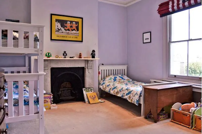 Bedroom - child's at Wandsworth family house, B1697 (photo 31)