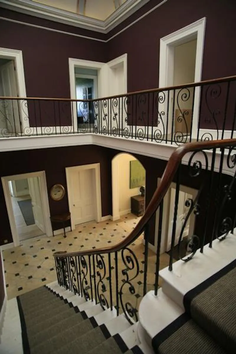 Staircase at Yeovil country house with views, A1390 (photo 5)
