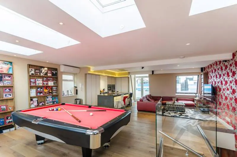 Open plan at Colourful apartment in Notting Hill, F1095 (photo 1)