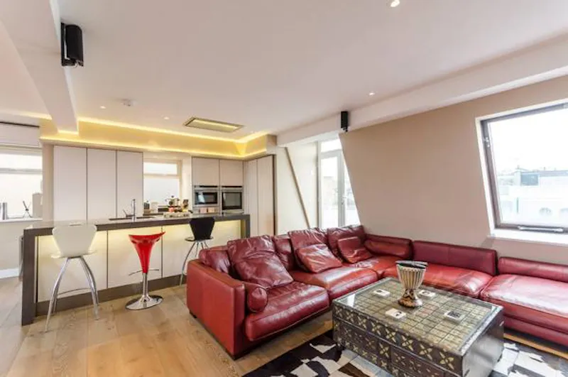 Kitchen at Colourful apartment in Notting Hill, F1095 (photo 7)