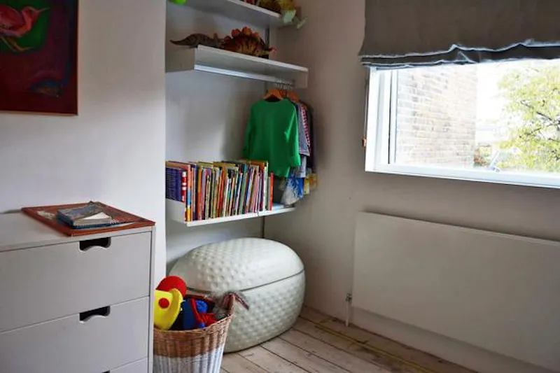 Bedroom - child's at Terraced Stoke Newington house, B1702 (photo 18)
