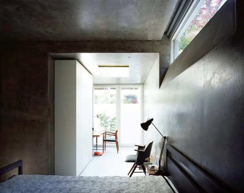 Bedroom at Concrete Clapham house , K408 (photo 10)