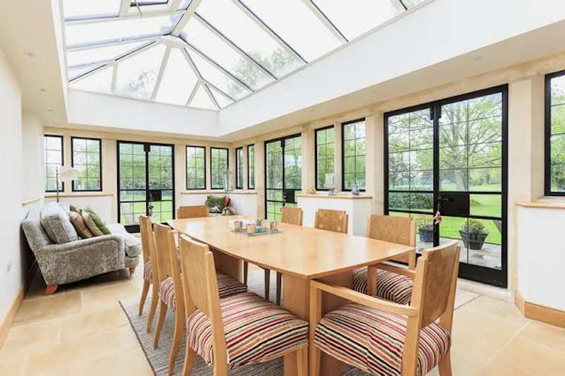 Conservatory at Big Biddestone stone house, B1705 (photo 8)