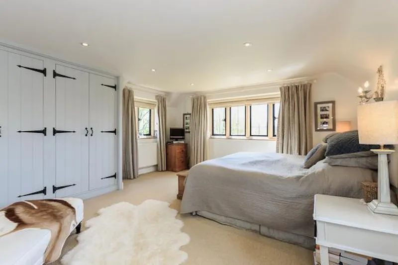 Bedroom at Big Biddestone stone house, B1705 (photo 15)