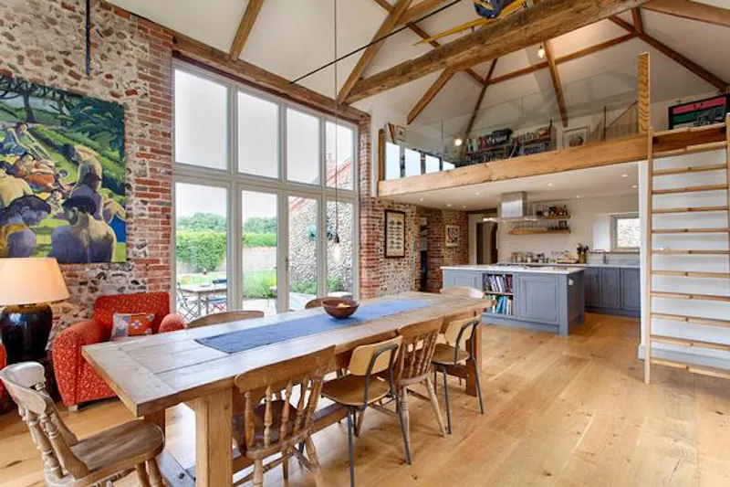 Dining room at Film location C860 in Norfolk (photo 2)