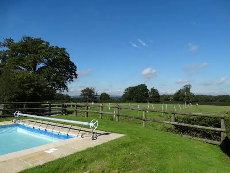 Swimming pool - outdoor at Film location C863 in Surrey (photo 38)