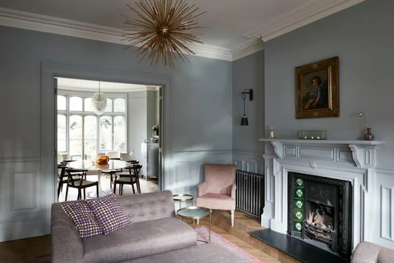 Through drawing room at Stylish Forest Hill house, B1714 (photo 48)