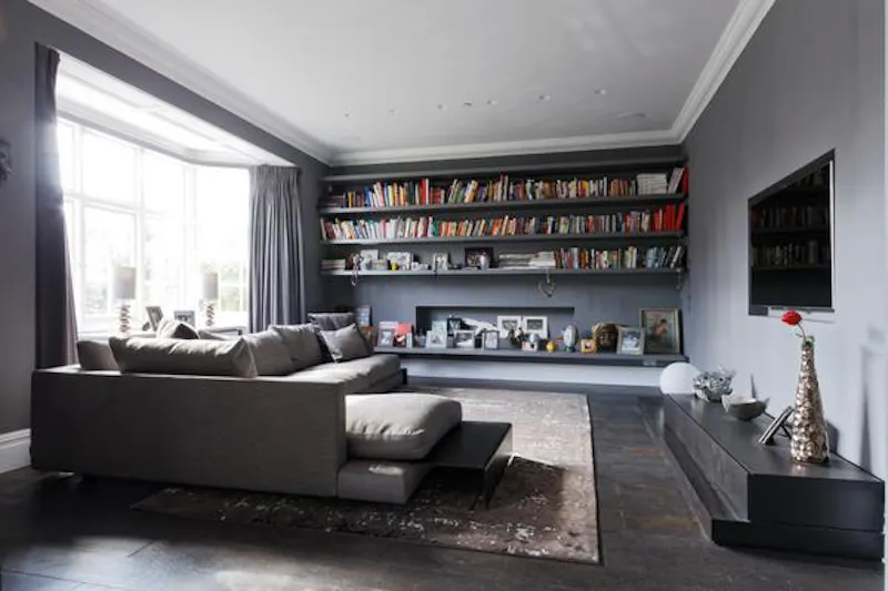 Living Room at Modern and minimal in Putney, E425 (photo 2)