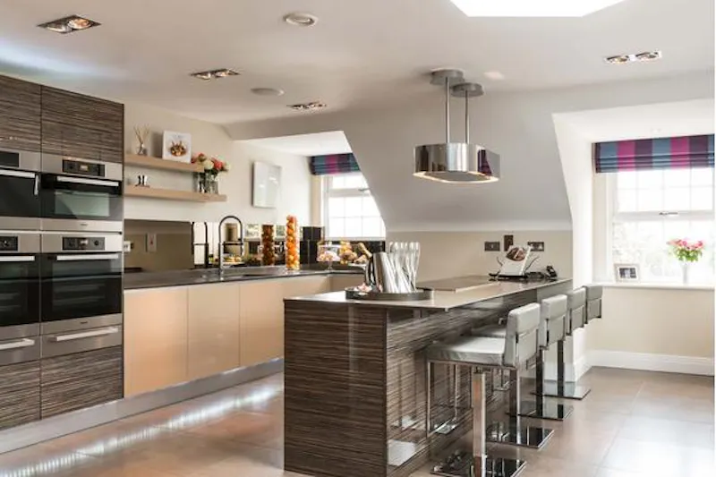 Kitchen at Contemporary Enfield apartment, F1102 (photo 5)