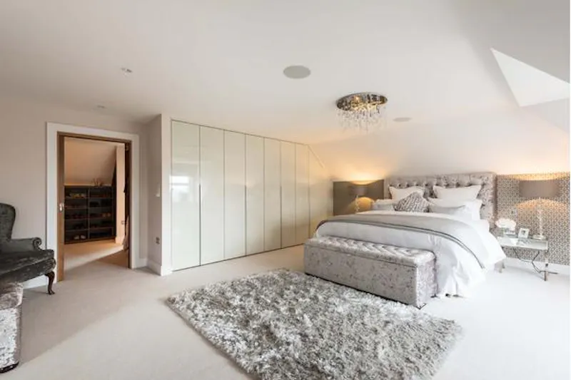 Bedroom - main at Contemporary Enfield apartment, F1102 (photo 17)