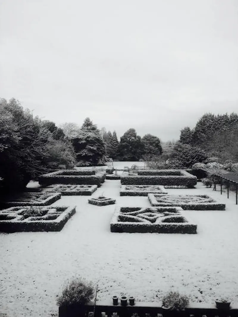 Garden - formal at Merstham country house, A1408 (photo 20)