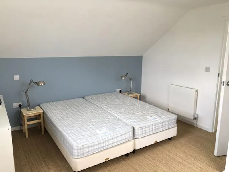 Bedroom at Converted pump house in Norfolk, K414 (photo 8)