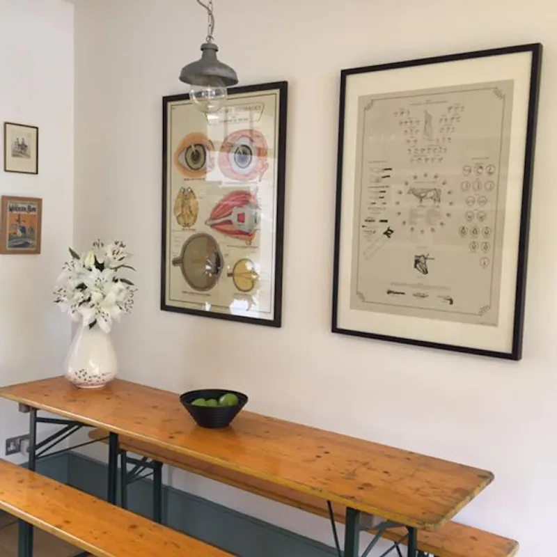 Dining room at Terrace house in New Cross, B1721 (photo 6)