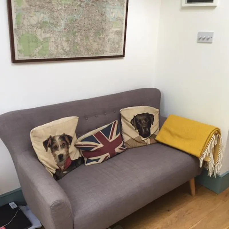 Living Room at Terrace house in New Cross, B1721 (photo 9)