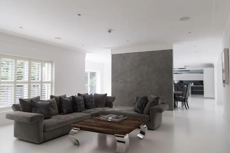 Open plan at Mill Hill monochrome mansion, D2261 (photo 11)