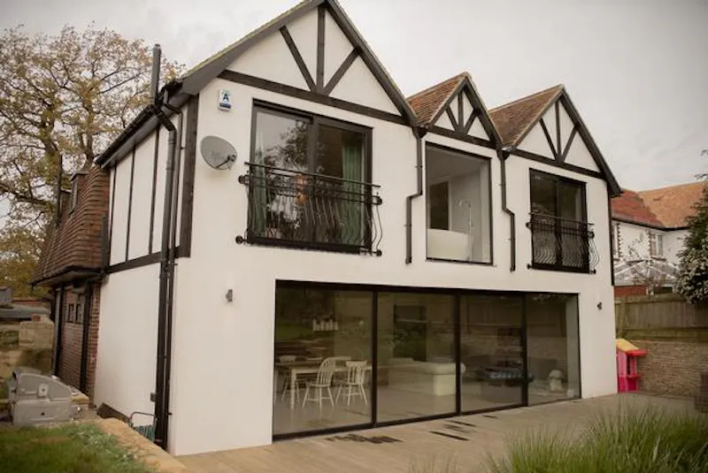Glass at Tudor style Banstead home, M70 (photo 6)